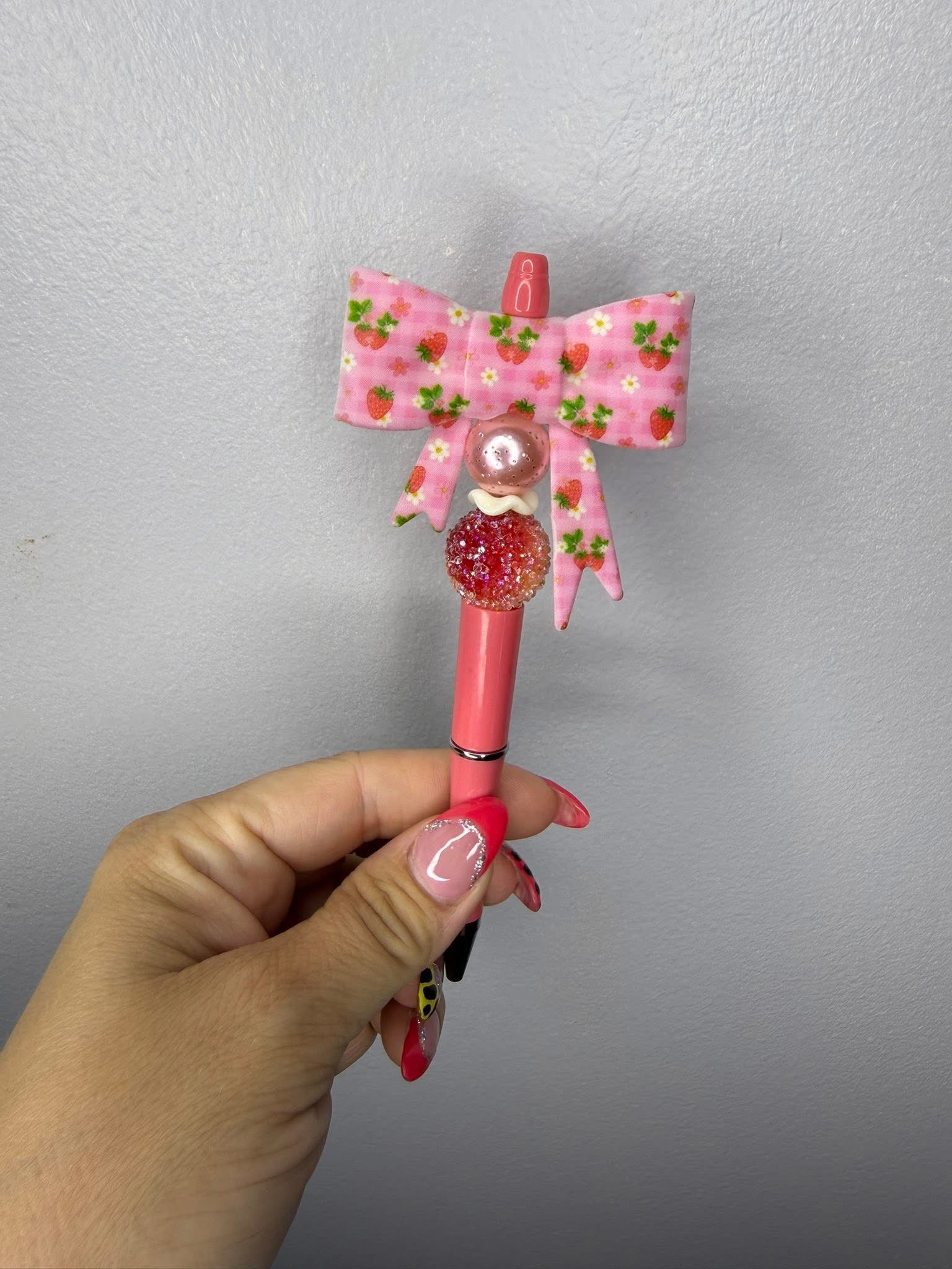 Strawberry 🍓 Bow